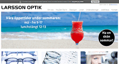 Desktop Screenshot of larsson-optik.se